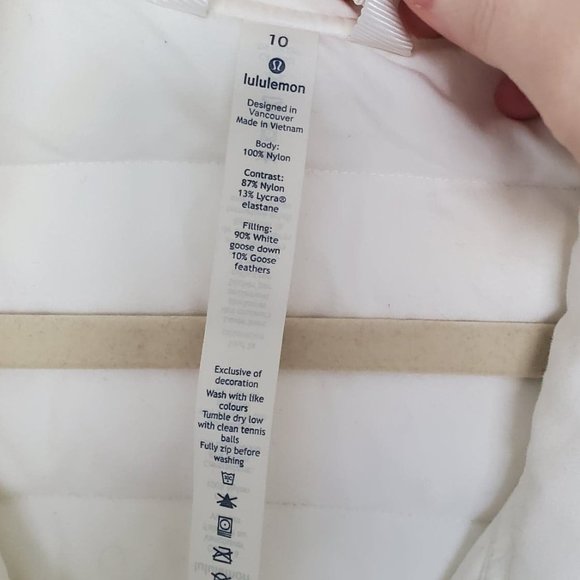 Lululemon Down for a Run size 10 - Picture 6 of 8